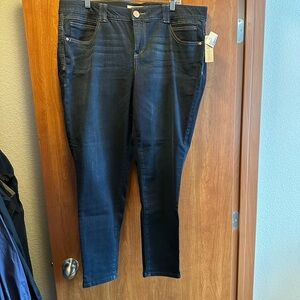 Democracy Women's Deep Blue Skinny Jeans